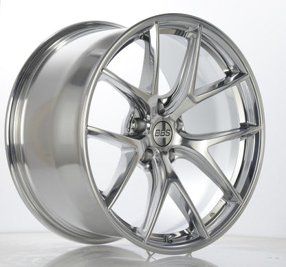 BBS CI-R 20x11.5 5x120 ET52 Ceramic Polished Rim Protector Wheel -82mm PFS/Clip Required - Precision R