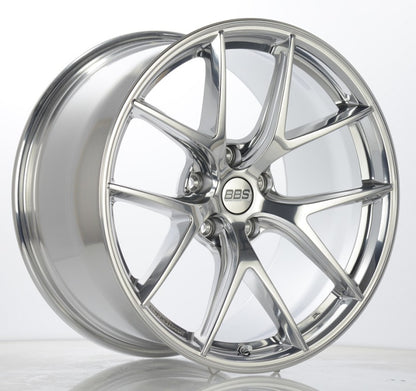 BBS CI-R 20x11.5 5x120 ET52 Ceramic Polished Rim Protector Wheel -82mm PFS/Clip Required - Precision R