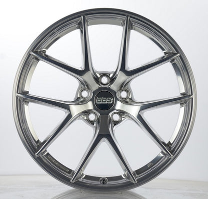 BBS CI-R 20x11.5 5x120 ET52 Ceramic Polished Rim Protector Wheel -82mm PFS/Clip Required - Precision R