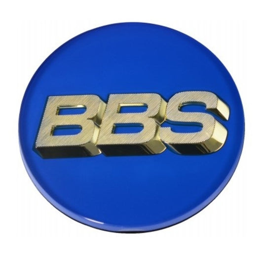 BBS Center Cap 56mm Blue/Gold - Precision R