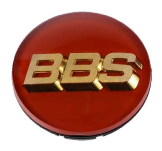 BBS Center Cap 56mm Red/Gold (56.24.012) - Precision R