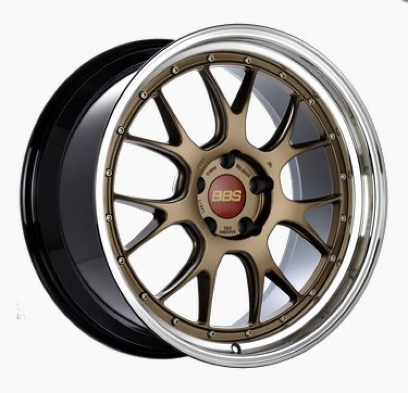 BBS LM-R 20x9.5 5x120 ET23 Matte Bronze Wheel -82mm PFS/Clip Required - Precision R