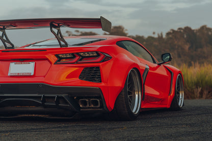 C8 Rear Diffuser