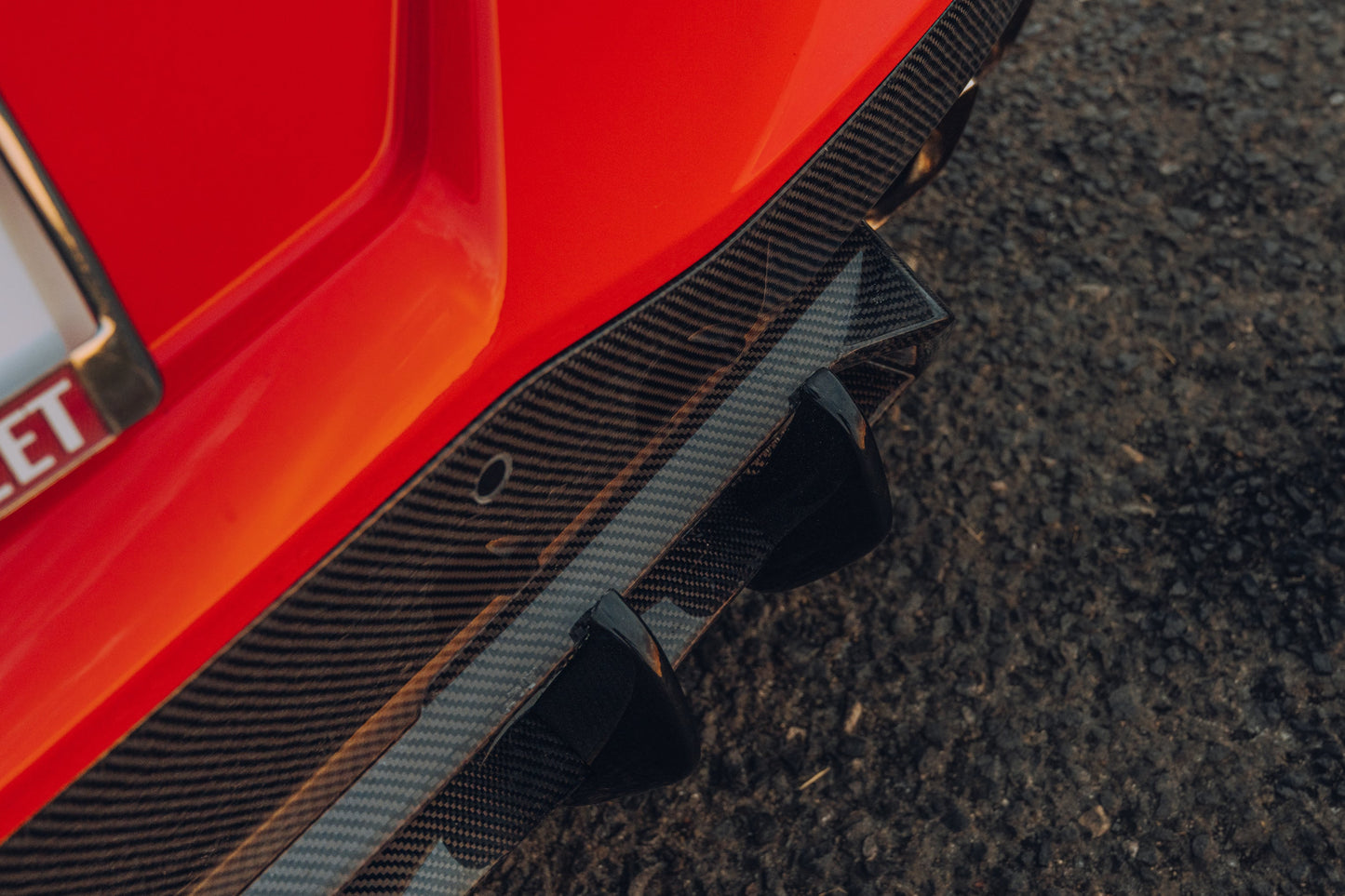 C8 Rear Diffuser