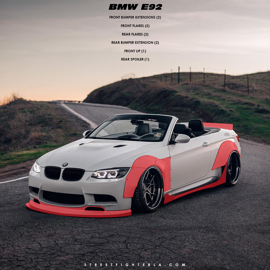 BMW E92 Wide Body Kit