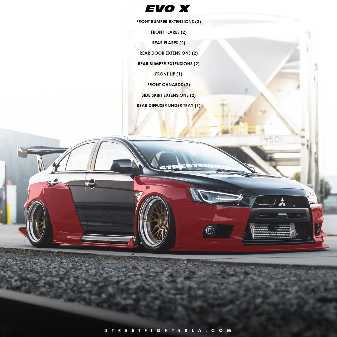 EVO X Wide Body Kit