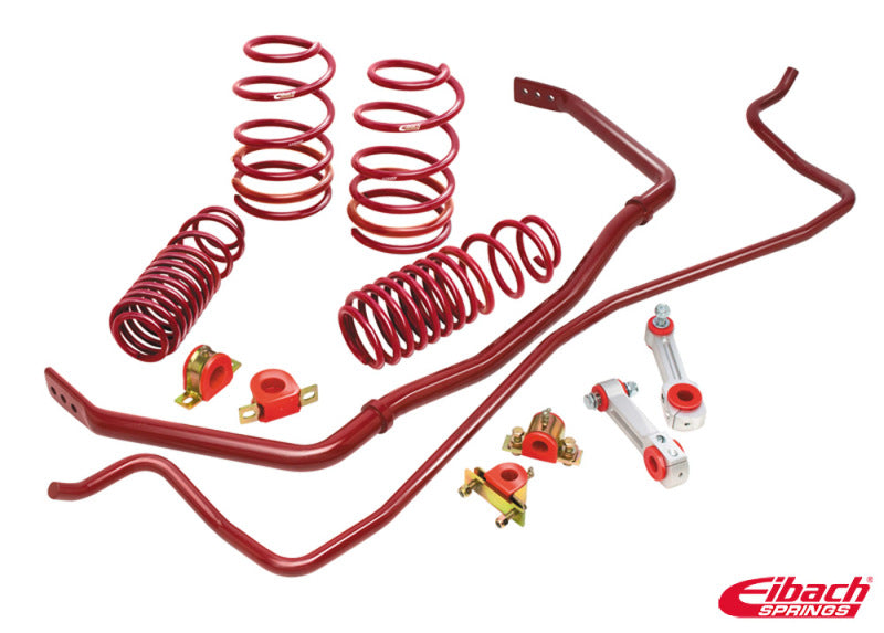 Eibach 11-12 Ford Mustang Shelby GT500 Sport-Plus Kit (Sportline Springs & Sway Bars) Precision R