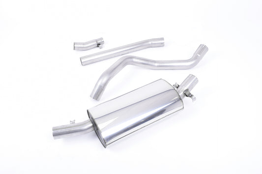 Downpipe-back (Non-resonated (louder) for fitment to the OE downpipe)