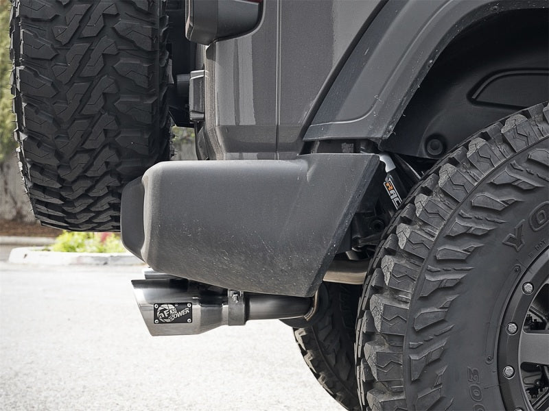 Rebel Series 2.5in 304 SS Cat-Back Exhaust w/ Polished Tips 2018+ Jeep Wrangler (JL) V6 3.6L Precision R