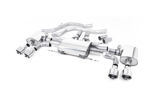 Axle Back(EC Approved - Valved with GT-100 Polished Trims)