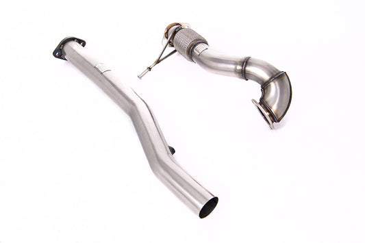 Catless Downpipe (For use only with the Milltek Sport 3-inch Race System. Requires Stage 2 ECU Remap. Fits 225 model only (Possible clearance issues on roadster due to additional bracing ))