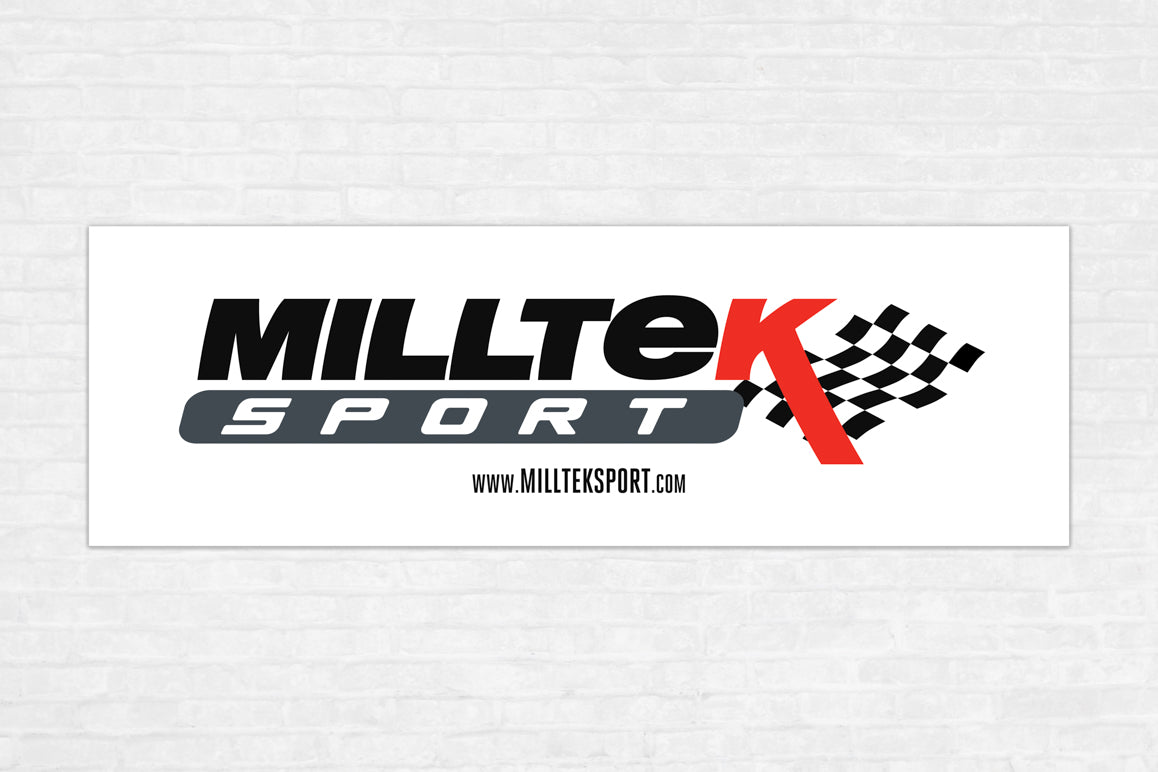 Marketing (Milltek Sport Workshop Banner (White 1840x600mm))