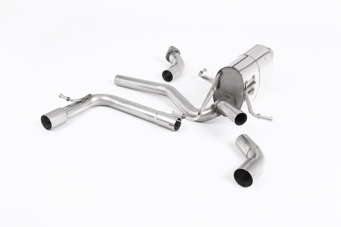 Axle Back(Axel back System with GT-115 Polished Trims - EC Approved)