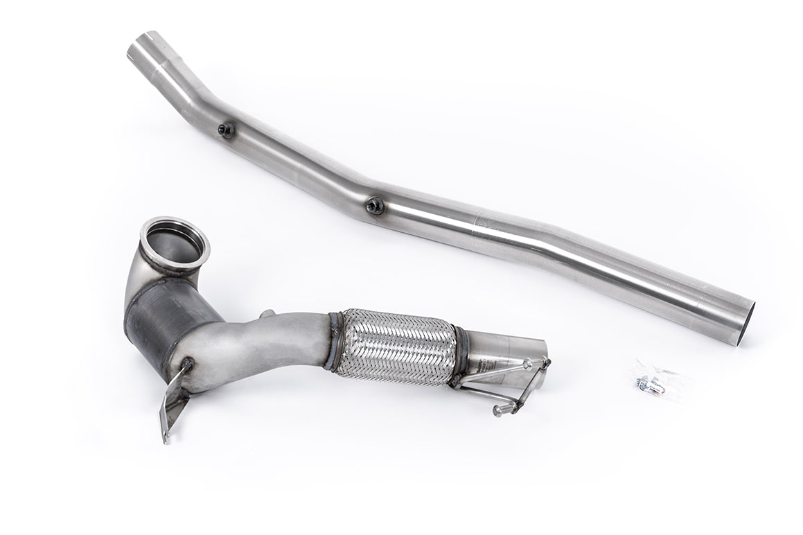 Catted Downpipe (Race Cat Version - 94mm / 3.7inch ID Turbo Outlet to 80mm / 3.15inch Downpipe with 200CPSI Race Cat - Fits with Milltek Cat Back System Only (Requires Stage 2 ECU Remap))