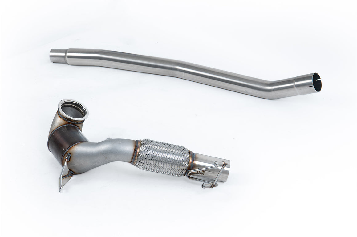 Catted Downpipe (V2 Large Bore Downpipe with 200CPSI Race Cat (104mm to 80mm) - Must be fitted with OE Cat Back Only)