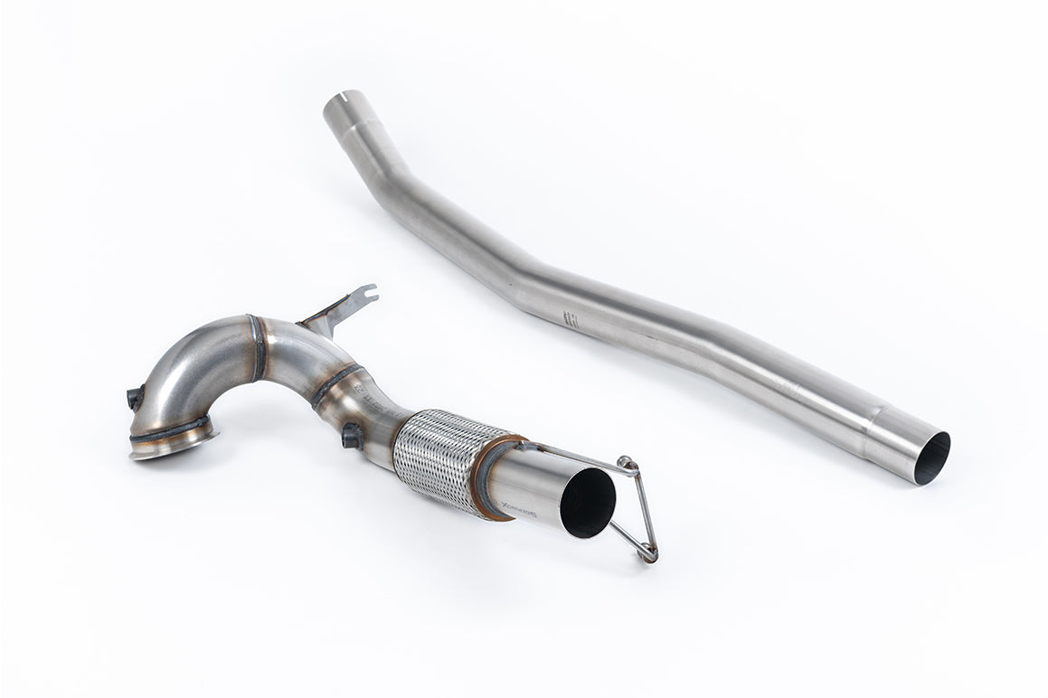 Catless Downpipe (V2 Large Bore Decat Downpipe (104mm to 80mm) - Must be fitted with Milltek Sport Cat Back)