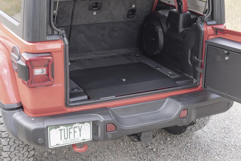 Tuffy Jl Locking Cubby Cover- Blk 2019+ Jl Wrangler