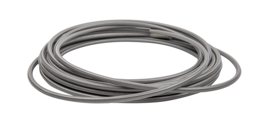 Goodridge -03AN Clear Stainless Steel Hose - 25ft