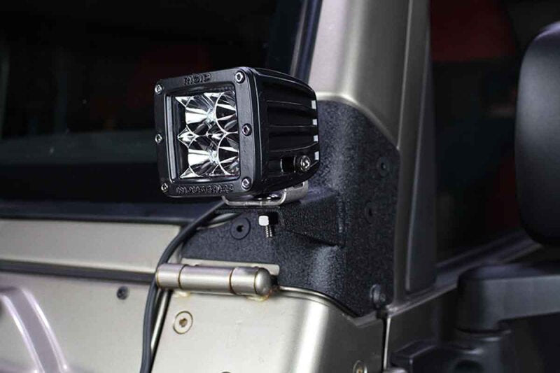 Fishbone Offroad 97-06 Jeep Wrangler TJ Windshield Light Bracket