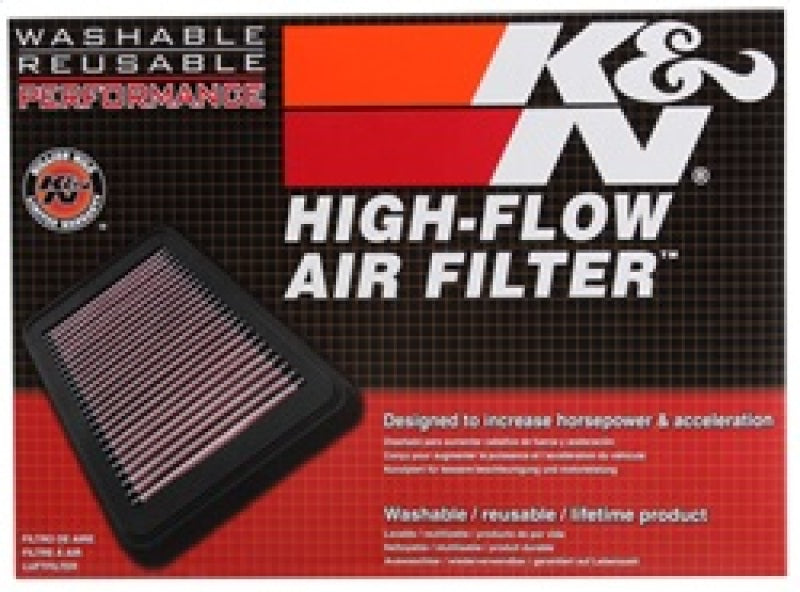 K&N 07-15 Jeep Wrangler L4-2.8L DSL Replacement Drop In Air Filter