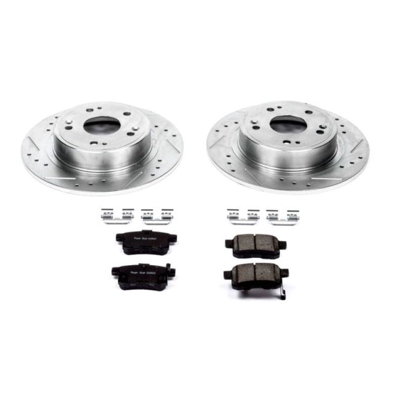 Power Stop 09-10 Acura TSX Rear Z23 Evolution Sport Brake Kit