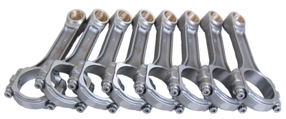 Eagle Chevrolet Small Block 6.000in Bushed I-Beam Rods - Set of 8