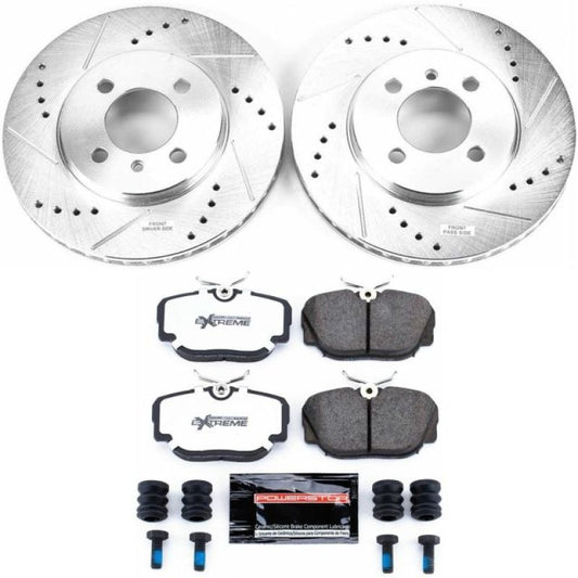 Power Stop 91-92 BMW 318i Front Z36 Truck & Tow Brake Kit