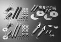 Cusco Body Pins For Hood Aluminum-Black, Universal