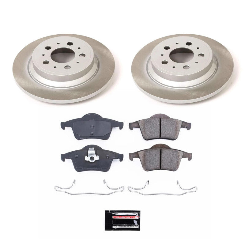 Power Stop 03-07 Volvo XC70 Rear Semi-Coated Rotor Kit