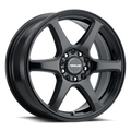 Raceline 146B Matrix 14x5.5in / 4x100/4x114.3 BP / 35mm Offset / 72.62mm Bore - Gloss Black Wheel