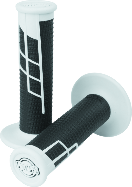 ProTaper Clamp-On 1/2 Waffle Grip - White/Black