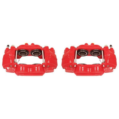 Power Stop 03-09 Toyota 4Runner Front Red Calipers w/o Brackets - Pair