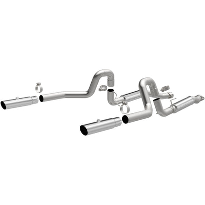 MagnaFlow 99-04 Mustang Mach 1 V8 4.6L Dual Split Rear Exit Stainless Cat-Back Performance Exhaust