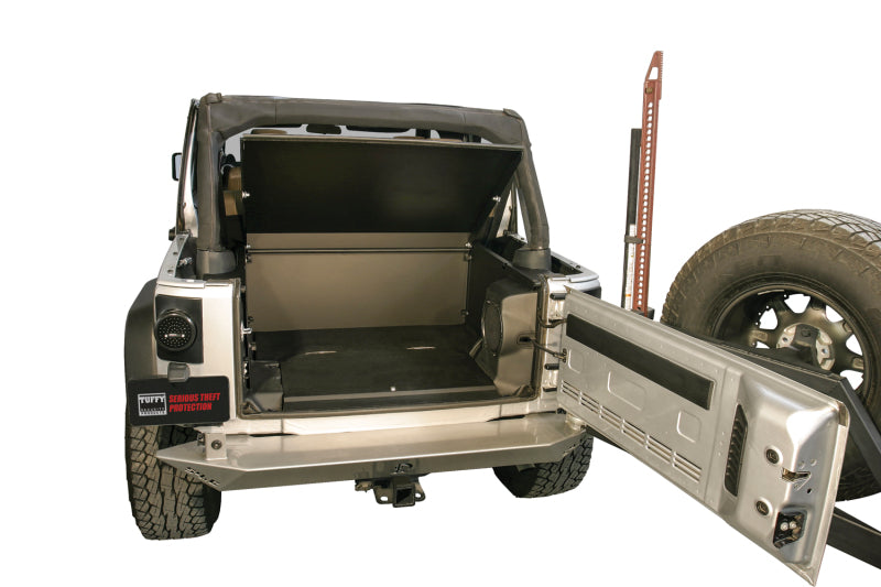 Tuffy Jk 2011+ Deluxe Security Deck Enclosure- Black