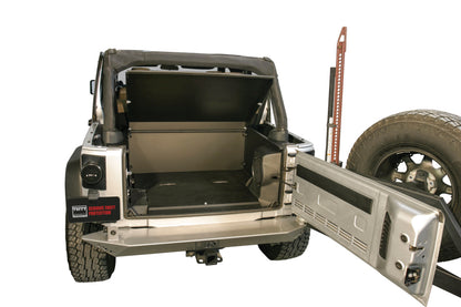 Tuffy Jk 2011+ Deluxe Security Deck Enclosure- Black