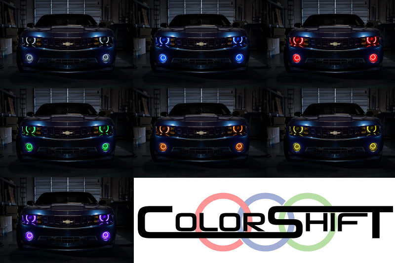 Oracle Chevrolet Camaro RS 10-13 Halo Kit - ColorSHIFT SEE WARRANTY