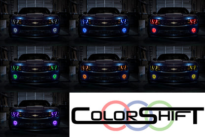 Oracle Chevrolet Camaro RS 10-13 Halo Kit - ColorSHIFT w/ 2.0 Controller