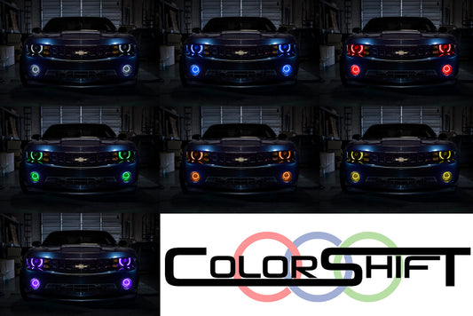 Oracle Chevrolet Camaro RS 10-13 Halo Kit - ColorSHIFT w/ 2.0 Controller