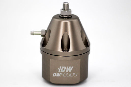 DeatschWerks DWR2000 Adjustable Fuel Pressure Regulator - Titanium