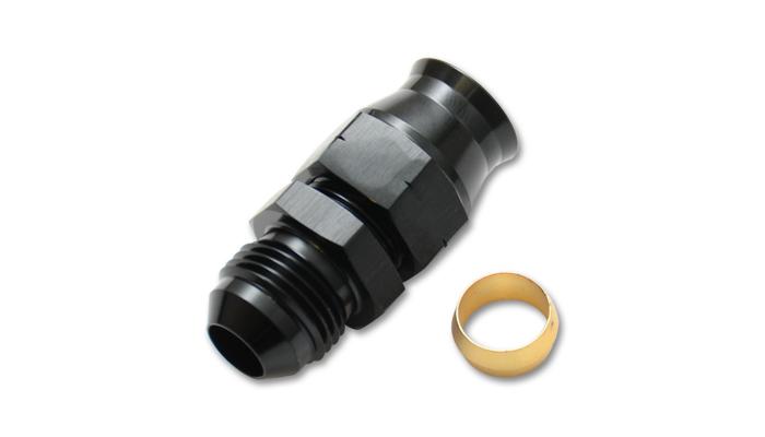 Vibrant -16AN Tube Sleeve Fitting - Aluminum