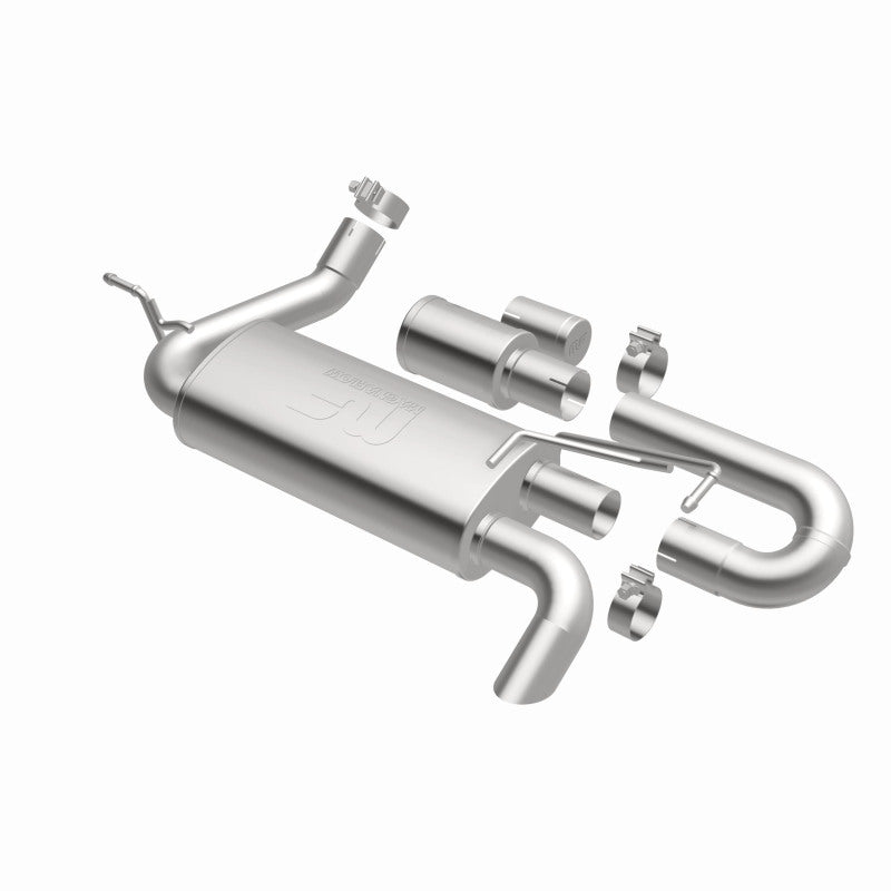 MagnaFlow 07-18 Jeep Wrangler JK Overland Series Axle-Back Exhaust System