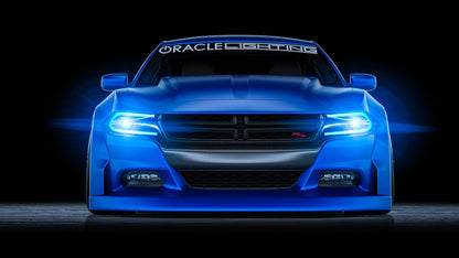 Oracle 15-21 Dodge Charger RGB+W DRL Headlight DRL Upgrade Kit - ColorSHIFT SEE WARRANTY