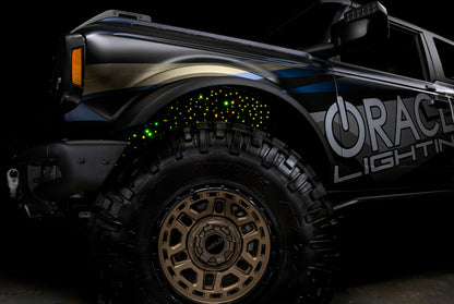 Oracle Lighting Fiber Optic Wheel Liner ColorSHIFT RGBW Kit-40W LED/600 Fibers