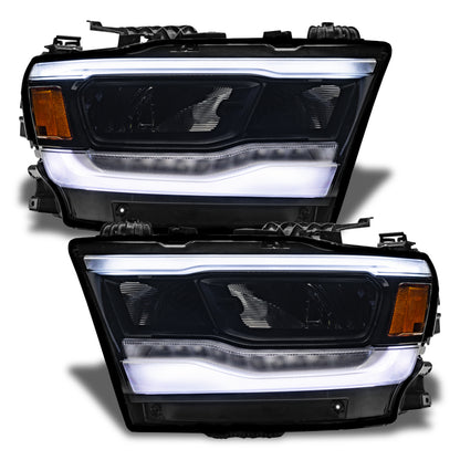 Oracle 19-21 Dodge RAM 1500 RGB+W Headlight DRL Kit - Reflector LED Headlights - SEE WARRANTY