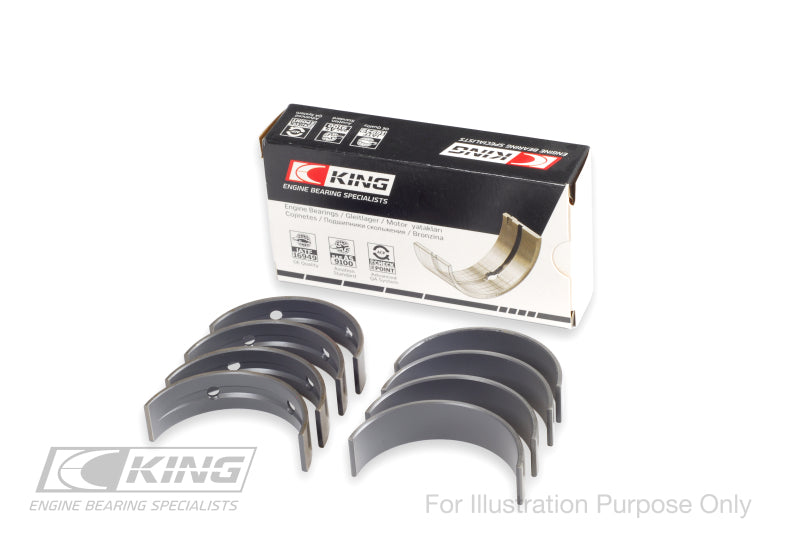 King Ford Ecoboost 2.7L V6 (Size 0.25) Main Bearing Set