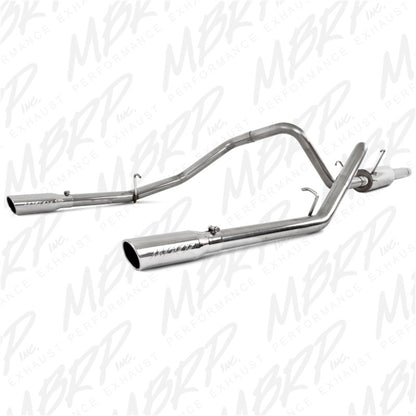 MBRP 2003 Dodge Ram Hemi 1500 5.7L SC/CC-SB Cat Back Dual Split Rear