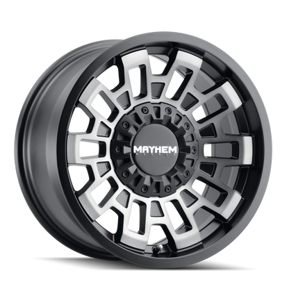 Mayhem 8113 Cortex 20x9 / 5x139.7 BP / 0mm Offset / 110mm Hub Matte Black w/ Dark Tint Wheel