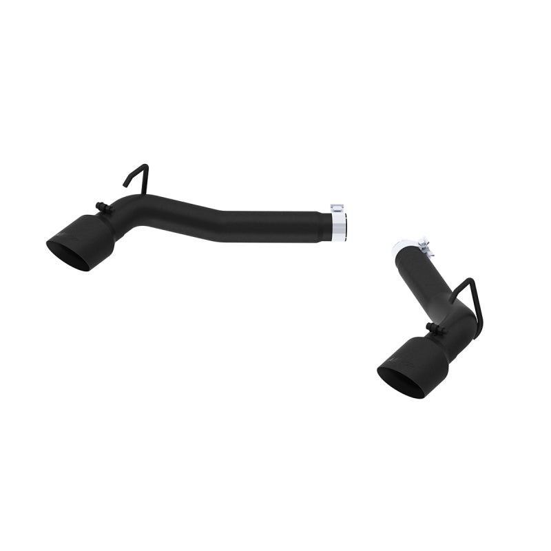 MBRP 2010-2015 Chevrolet Camaro V6 3.6L 3in Black Coated Axle Back Muffler Delete