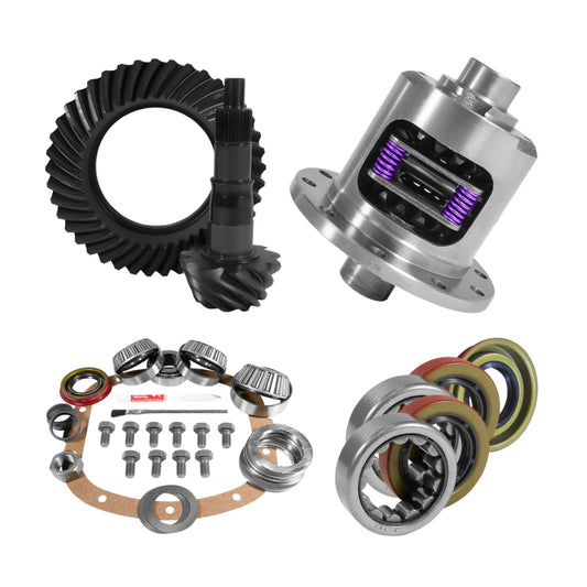 Yukon 7.5in/7.625in GM 3.42 Rear Ring & Pinion Install Kit 28 Spline Positraction Axle Bearings