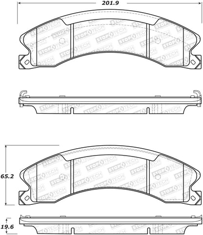 StopTech Street Brake Pads - Front